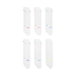 Nike Everyday Elevated Socks 6 Pairs fehér zokni
