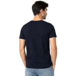 4F Men's T-shirt M4214 navy 31S kék póló
