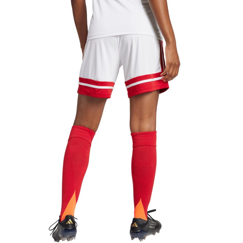 adidas Squadra 25 women's white and red JJ0020 2xs short