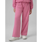4F Girls' straight leg sweatpants ruházat 4FJRSS26TTROF1727-54S
