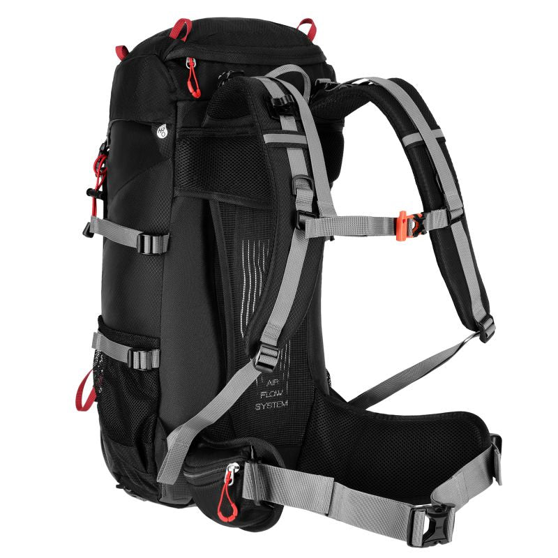 Nc1993 Northlake Black Tourist Backpack 30l+10 Nils Camp fekete hátizsák