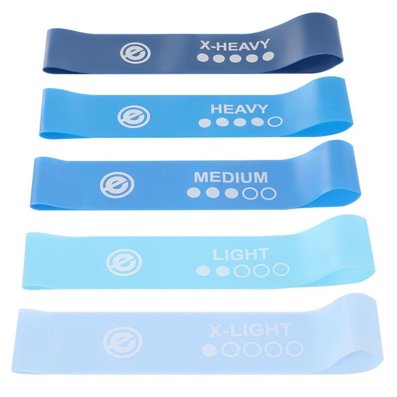 Enero Set Of Fitness Crossfit Mini Blue Band 5in1 Fit kék sets