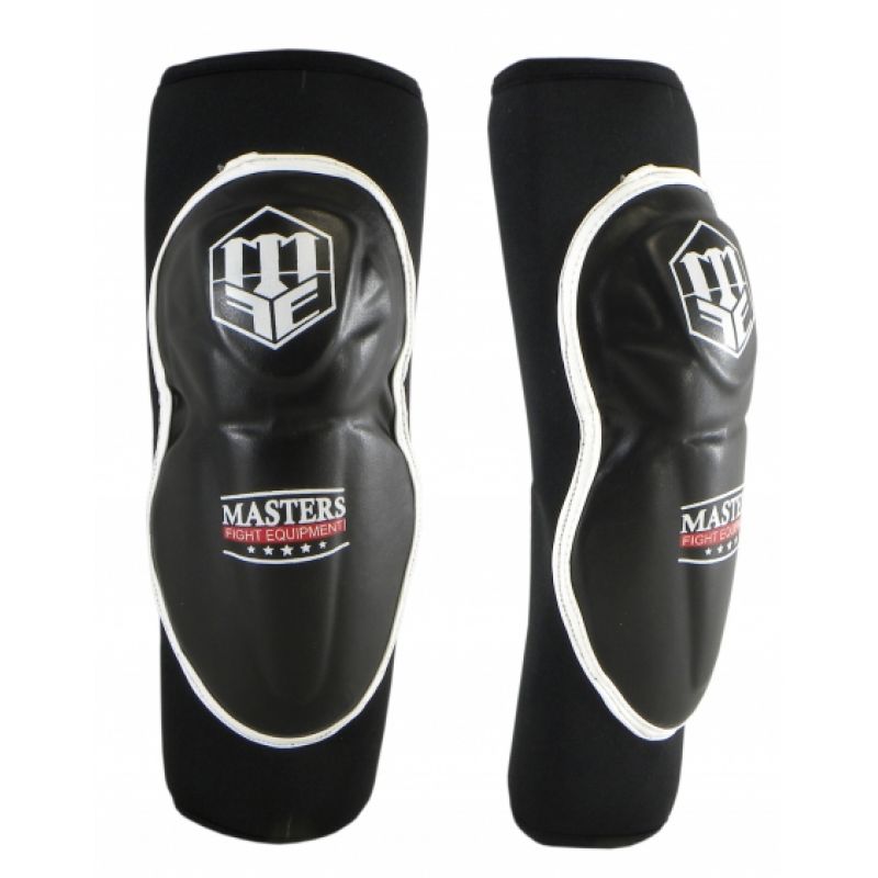 MASTERS FIGHT EQUIPMENT OSŁ-N elbow protectors, neoprene, black fekete védőfelszerelés 081123-01M