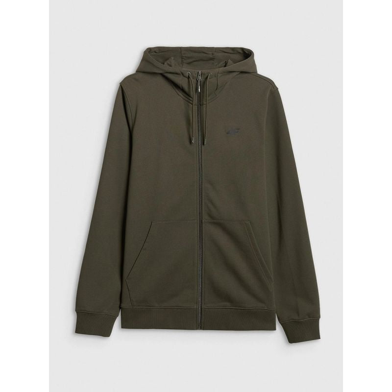 4F Men's zip-up hooded sweatshirt pulóver