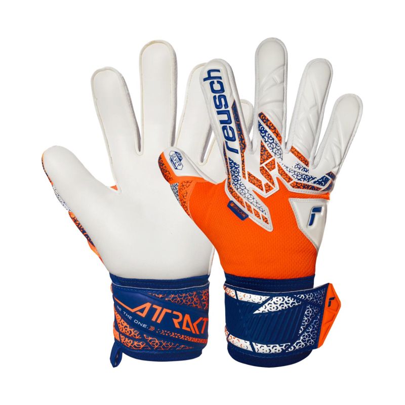 Reusch Attrakt Silver Goalkeeper Gloves szürke kesztyű 5570214-2500