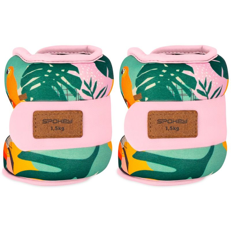 Spokey HOME JUNGLE ankle and wrist weights 2x 1.5 kg 1,5 kg edzéssegítő