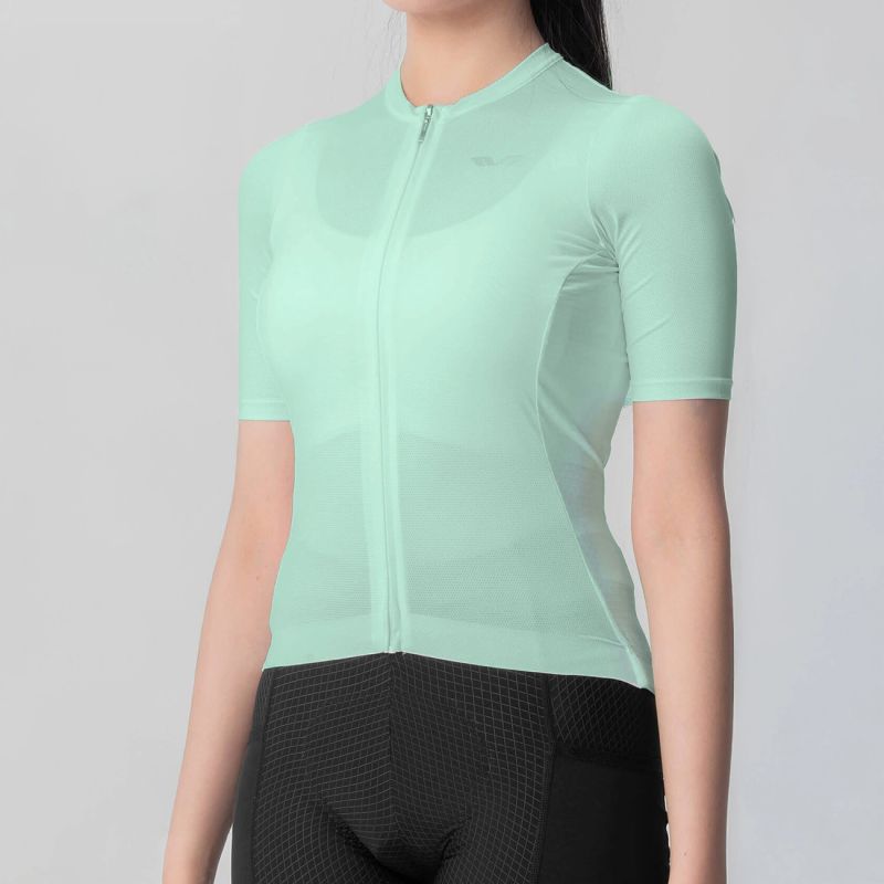 Rockbros 15210007005 TVI L Women's Cycling Jersey - Green l \ zielony póló 15210007003-211665