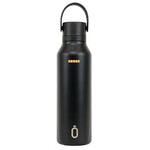 FC Barcelona Runbott thermal bottle 600ml czarny futball labda