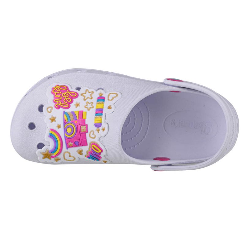 Skechers Heart Charmer Photobomb Jr 308003L-WMLT Slides 308003L-WMLT Cipő