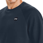 Under Armour Under Armor Rival Fleece Big Logo HD Sweatshirt 1357093 sötétkék pulóver