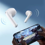 head Joyroom JR-FB1 Funpods Bluetooth 6.0 In-Ear TWS Wireless Headphones - White fehér headsets