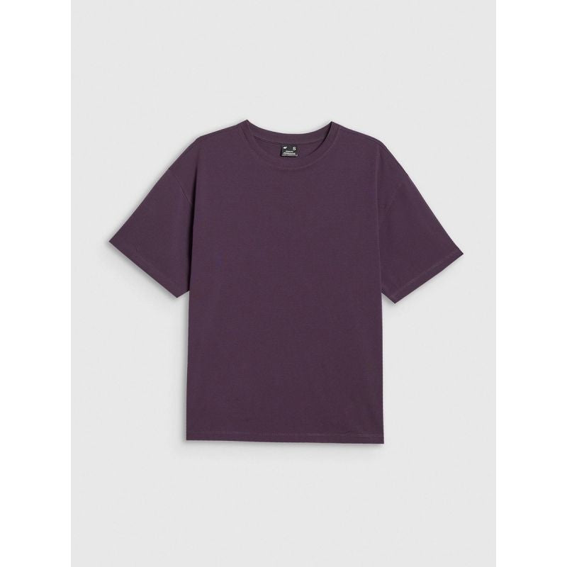4F Women's loose plain T-shirt póló