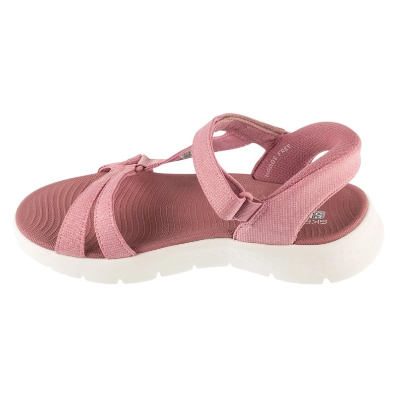 Skechers Slip-Ins: Go Walk Flex Sandal - Illuminate Pink Size rózsaszín utcai cipő 141481-MVE