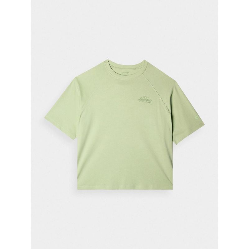 Women's oversize printed T-shirt 4F 4FRAW24TTSHF2583-44S póló