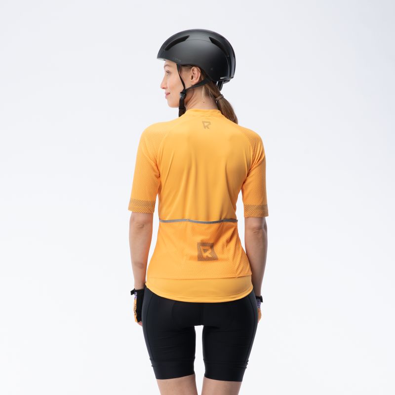 Radvik Steinar Lds W Cycling Jersey narancssárga póló