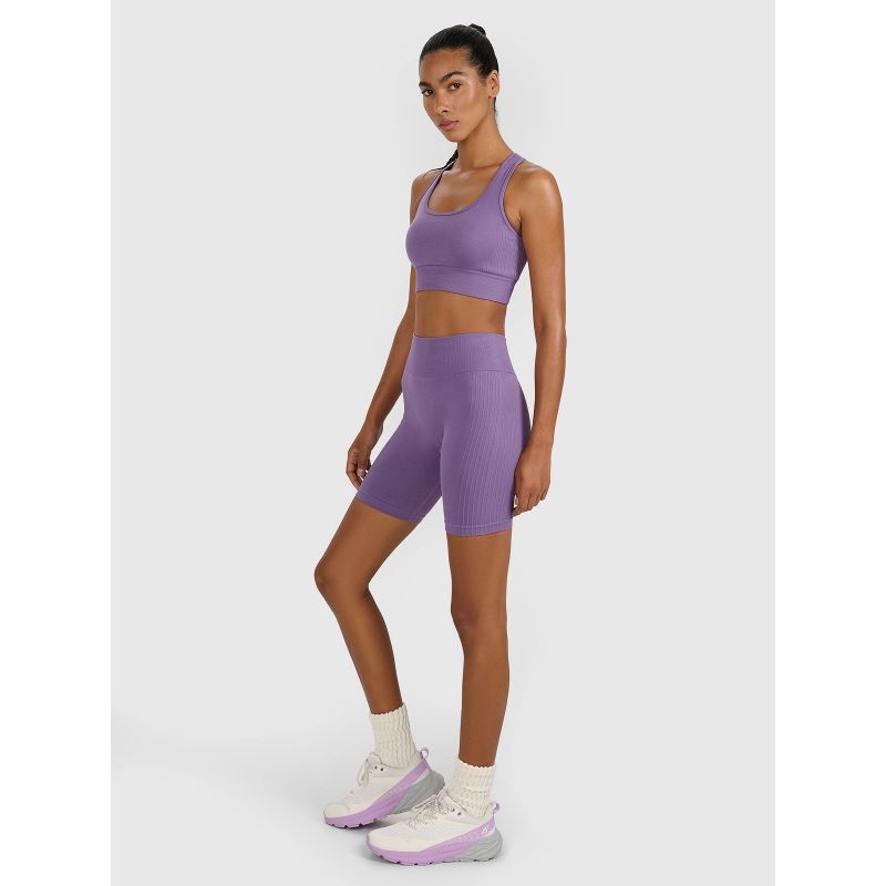 Women's seamless training cycling 4F 4FWAW25TFSTF050-53S xs/s leggings