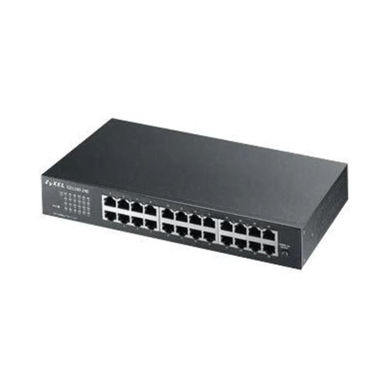 4F Zyxel 24p Unmanaged Gigabit Switch ( ) zokni GS1100-24E-EU0104F