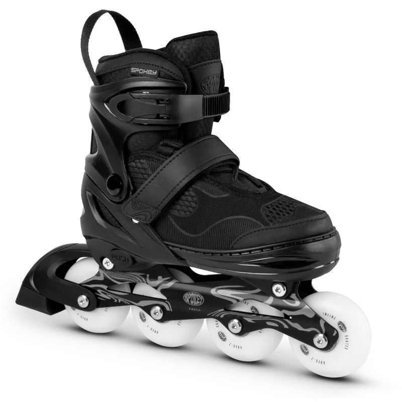 Spokey FIREFLY Inline Skates 35–38 BK/WH sípcsontvédő SPK-946367