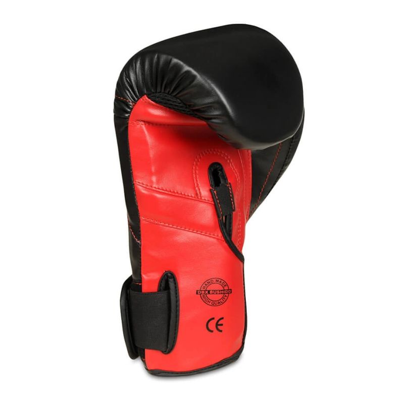 DBX Bushido 10oz Boxing Gloves - Hammer Red - Valor Series piros kesztyű