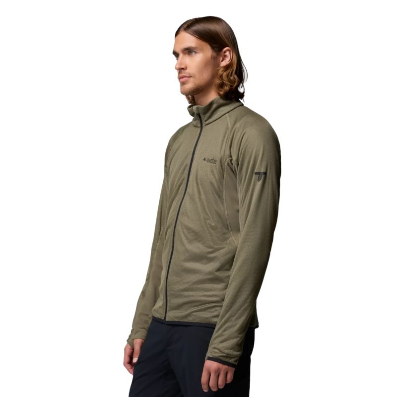 Columbia Summit Step FZ Fleece Green zöld polár pulóver 2157213397
