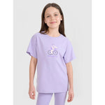 Girls' printed t-shirt 4F4FJRSS25TTSHF2645-52S póló