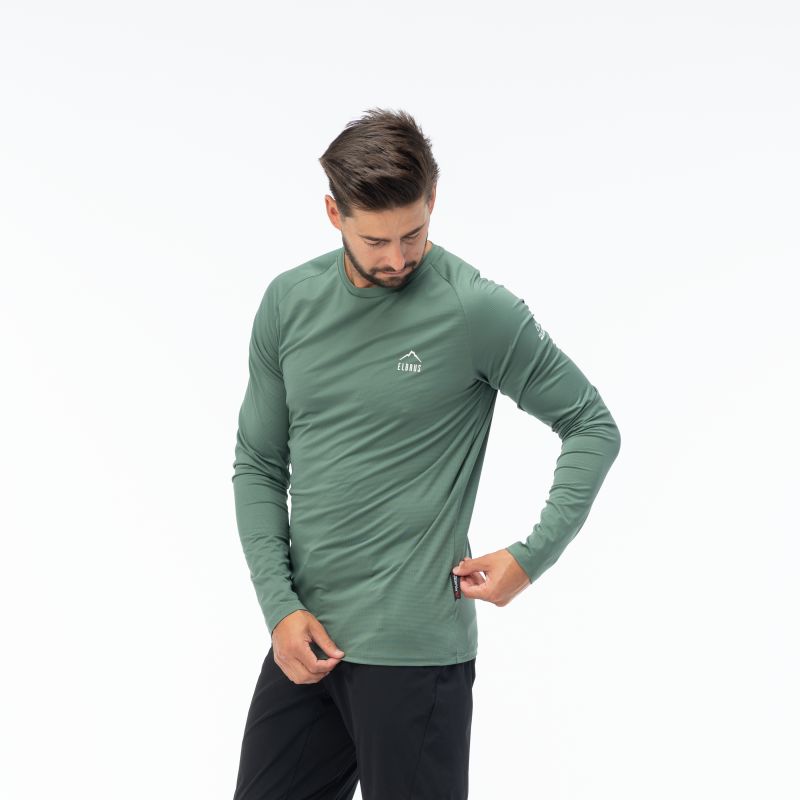 Elbrus Men's EIGER POLARTEC Long Sleeve T-Shirt póló