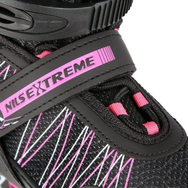 Nils Extreme NH11912 A 2in1 roller skates with replaceable hockey blade 31-34 Jr 16-21-045 fekete utcai cipő