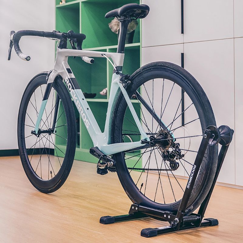 Rockbros Folding Bicycle Stand - Black