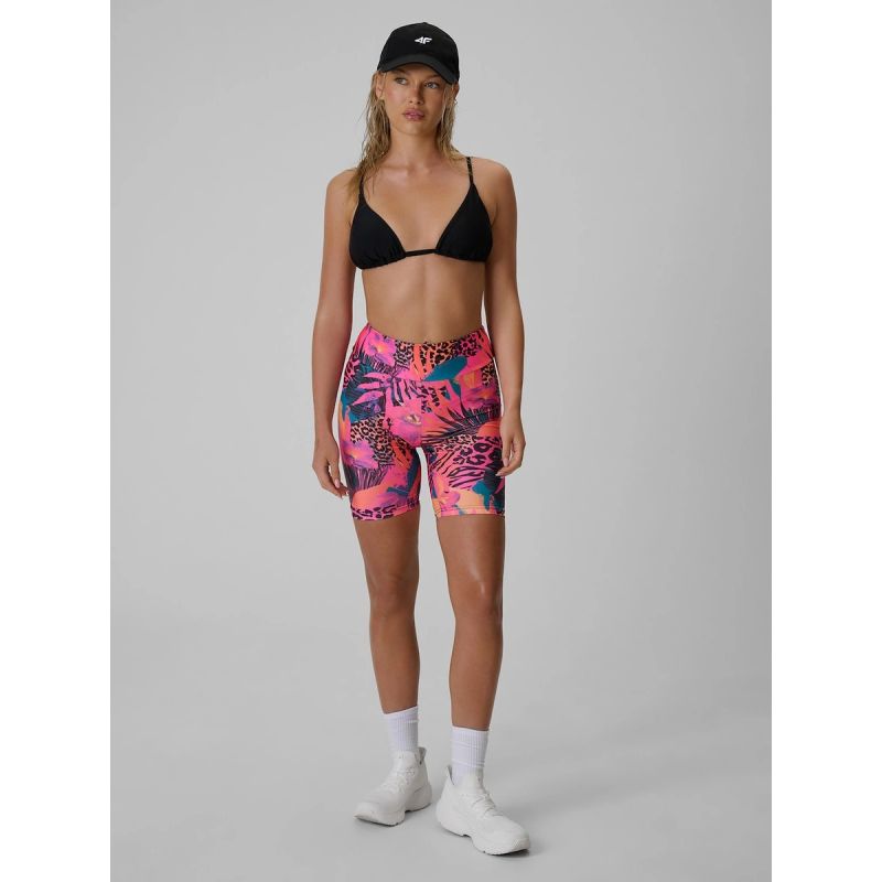Women's knitted cycling leggings 4F