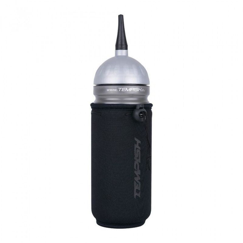 Tempish 1240000108 thermal water bottle cover czarny water bottles, covers, training equipment, tourist equipment