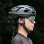 Rockbros LK-15 Carbon Fiber Bike Helmet 58-62cm - Black czarny helmets, lights