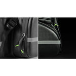 Rockbros A6-6 bicycle for trunk, 35 l, with fold-out pockets - black fekete táska