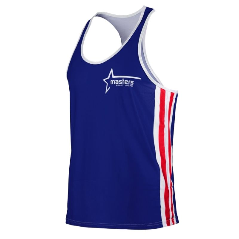 MASTERS FIGHT EQUIPMENT MASTERS SUPERSTAR boxing piros póló 04005-S02-M