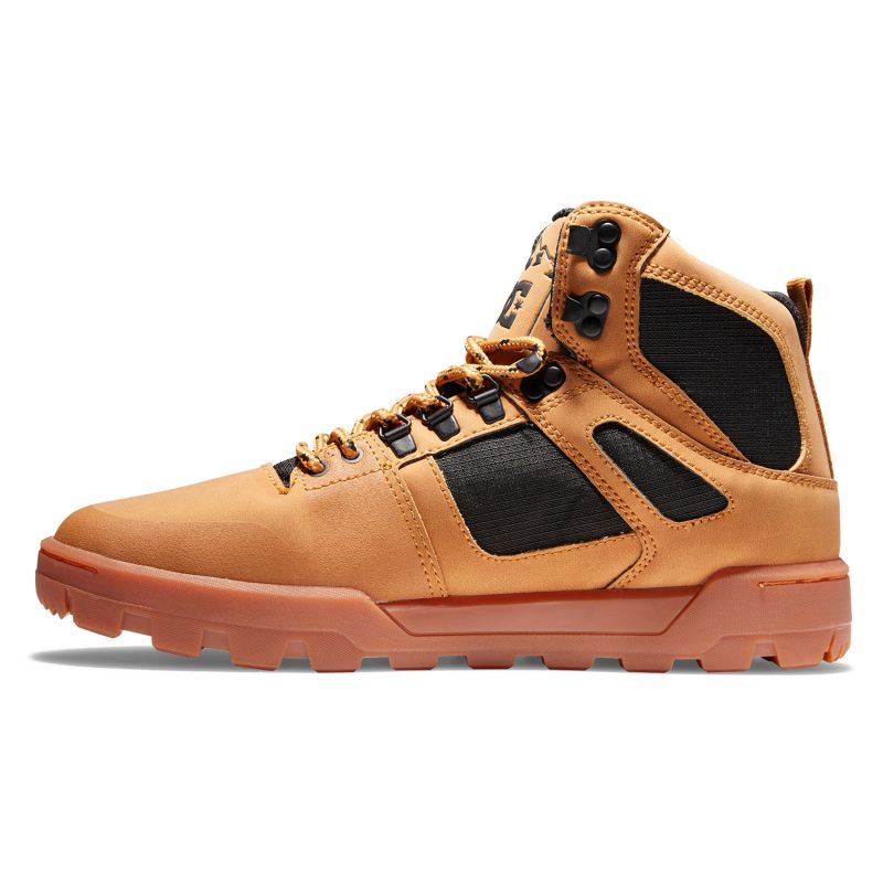 DC SHOES PURE HIGH TOP ADYB100018-WEA Leigh Beige bézs utcai cipő