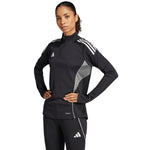 adidas Tiro 25 Competition Training Top Women's Sweatshirt Black and Gray JC6273 2xs pulóver