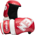 TOP TEN ROTT "GLOSSY BLOCK" Open Gloves jasnoniebieski+xs kesztyű