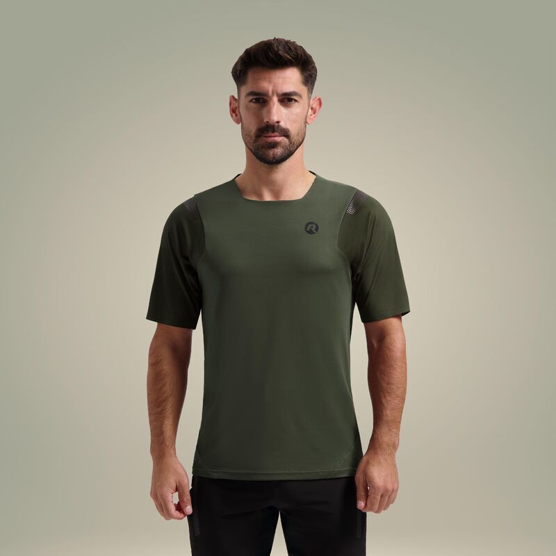 Rogelli MTB ADVNTR Distance T-shirt green zöld póló