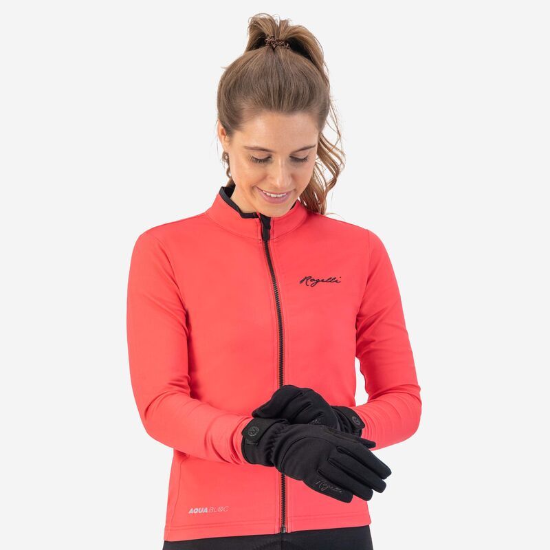 Rogelli women's winter gloves CORE II fekete kesztyű