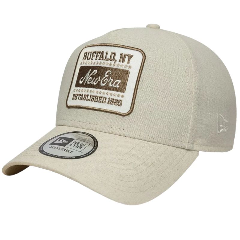New Era Patch Line Cream E-Frame Adjustable Cap Beige OSFM bézs sapka 60667679