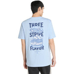 Adidas Men's Burger Flavor Graphic T-shirt light kék ruházat KT9731