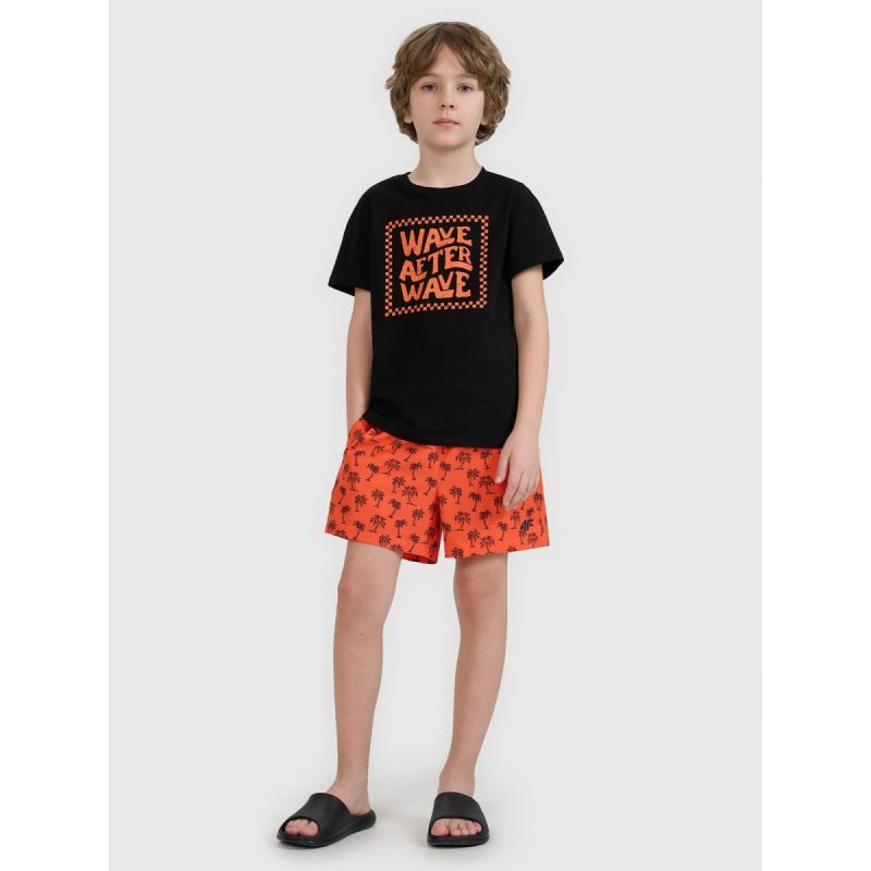 Boys' boardshorts 4F 4FJRSS25UBDSM183-70S 158/164 short