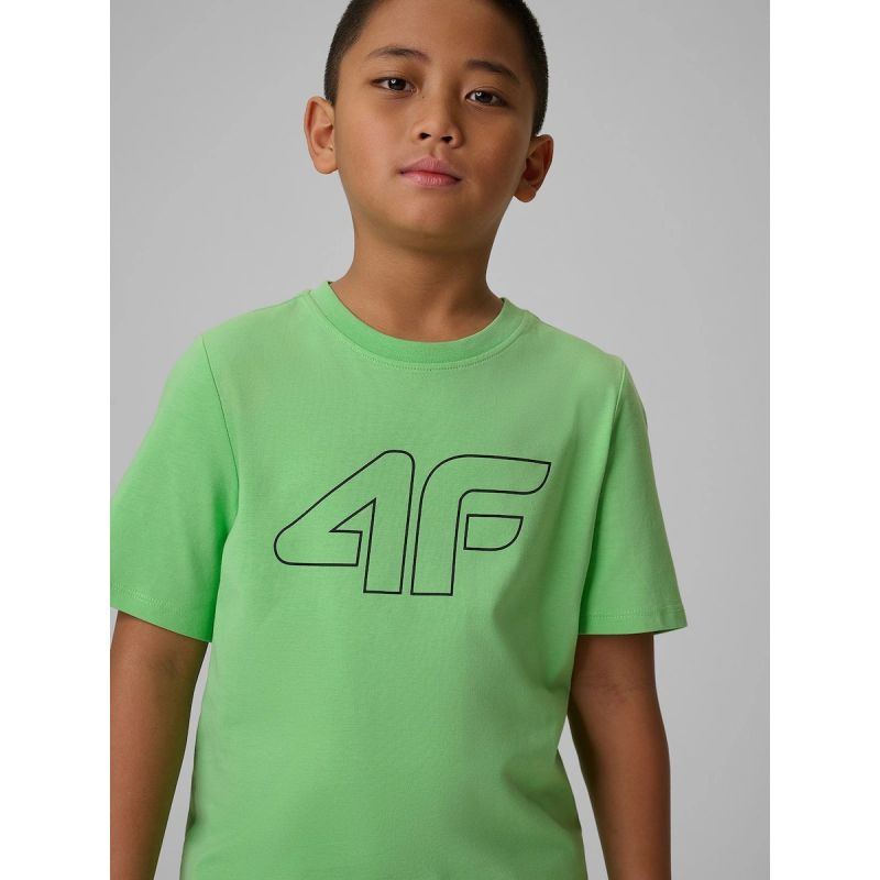 4F Boy's regular printed T-shirt shirts