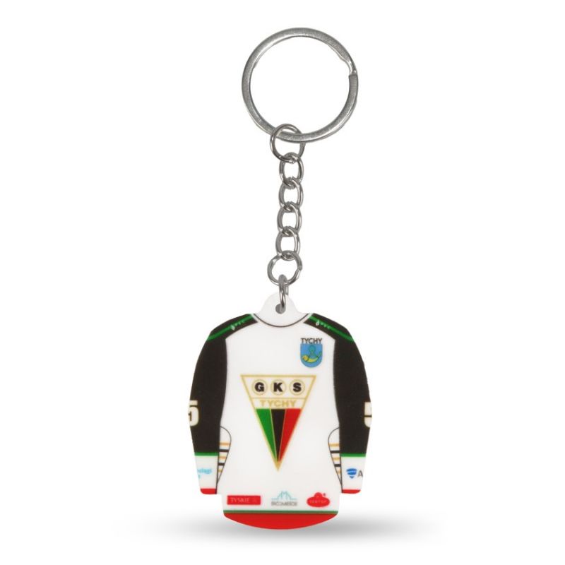 Inny GKS Tychy hockey jersey keychain (Home) SREBBREKH-GKS Póló