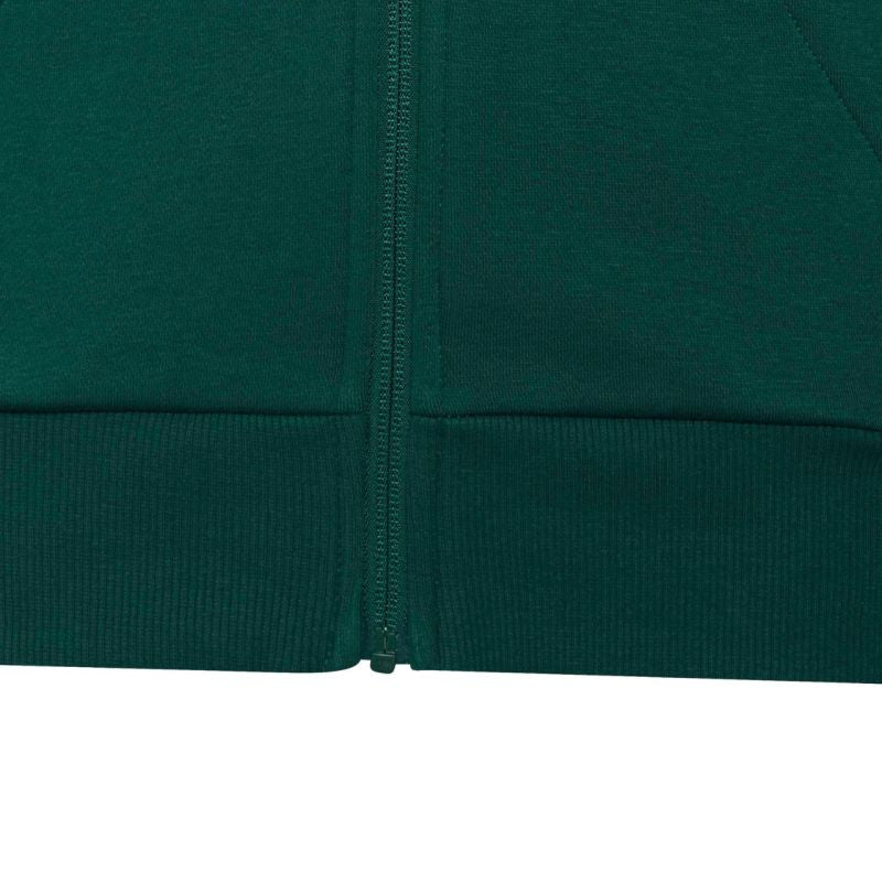 Adidas Essentials Full-Zip Kids' Sweatshirt zöld pulóver KT3373