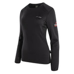 Elbrus Nadim Polartec Sweatshirt W fekete pulóver