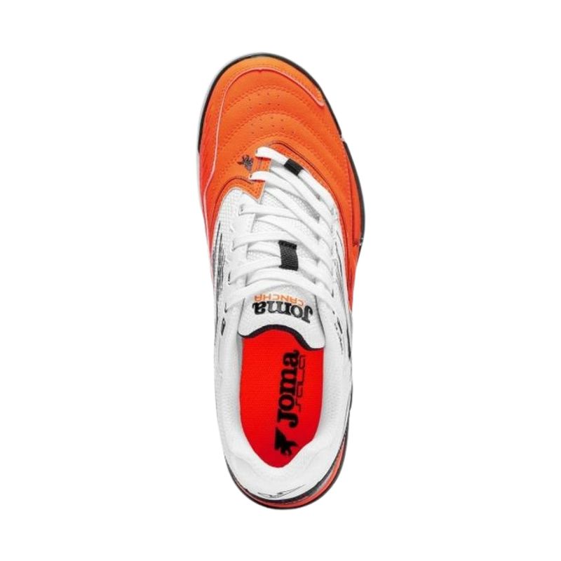 Joma Cancha 2608 Indoor Football Boots Orange- fehér focicipő CANS2608IN
