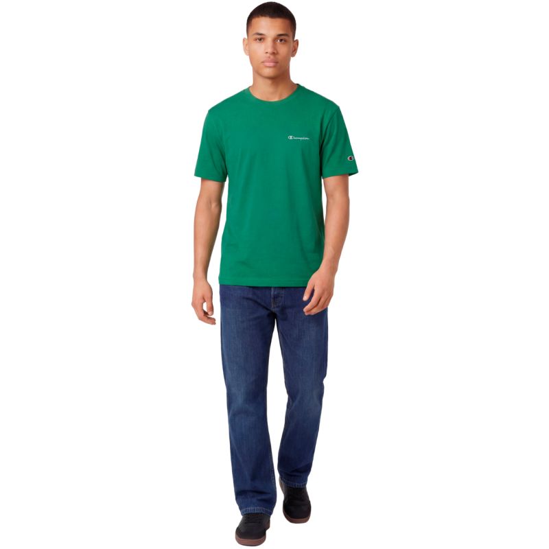 Men's Champion SS Tee Green 221798 GS108 zöld póló