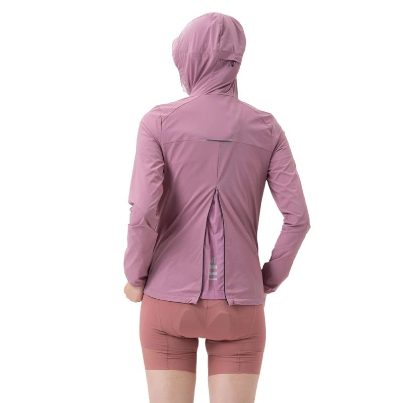 Rockbros TVI Women's Cycling with Hood Size M - Pink rózsaszín dzseki 304004-211757