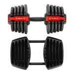 HMS SGR40 PRO SET 2in1 adjustable dumbbell set 43.5 kg csuklópánt 17-57-072