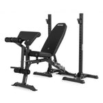 Zipro SUPERSET Adjustable Workout Bench Adjustable Backrest Adjustable Seat Gym, Home Black fekete edzőfelszerelés 33223